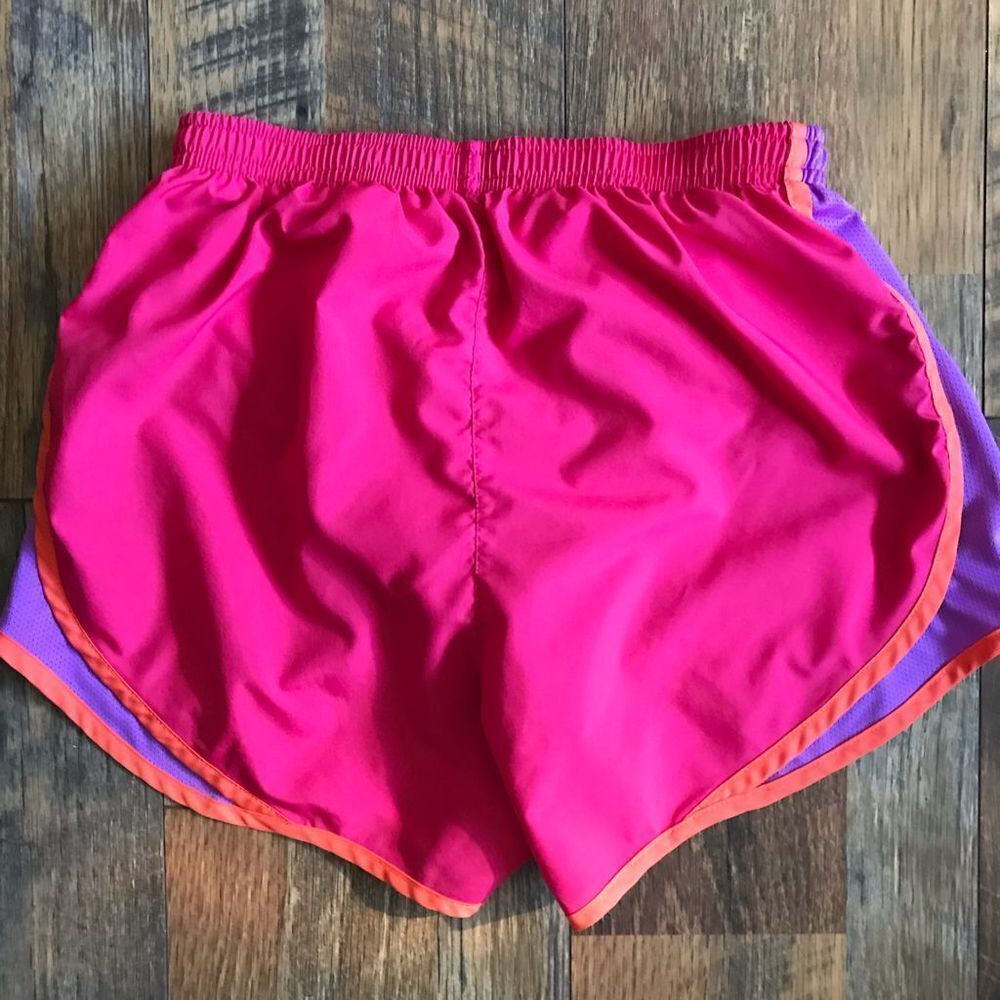 Nike shorts size XS pink purple brief dri fit - Picture 2 of 3